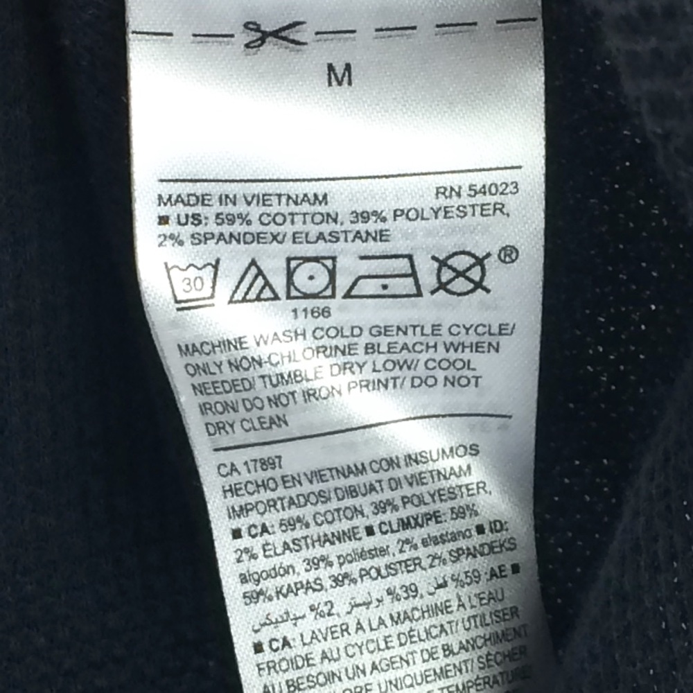 Old Navy gray graphic thermal size medium - Picture 6 of 8